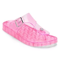 Mia Girl Jellies Womens Footbed Sandals