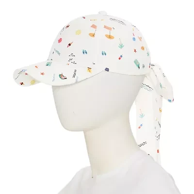 SOL and MER Tie Back Printed Womens Baseball Cap