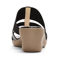 east 5th Womens Endi Wedge Sandals
