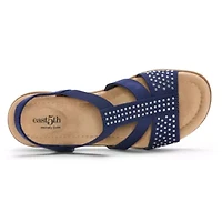 east 5th Womens Indigo Strap Sandals