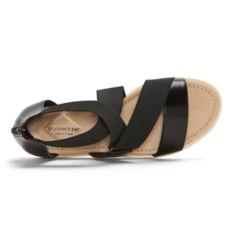 St. John's Bay Womens Lismore Strap Sandals