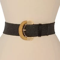 Liz Claiborne Half Rattan Womens Belt