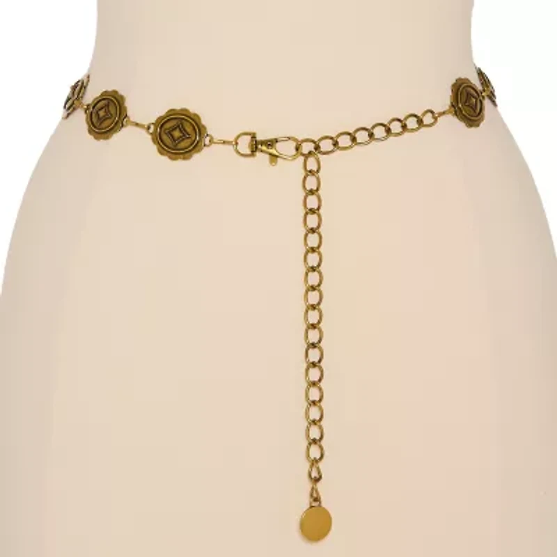 a.n.a Concho Chain Womens Belt