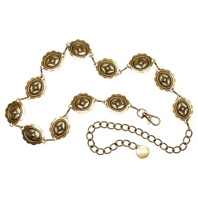 a.n.a Concho Chain Womens Belt