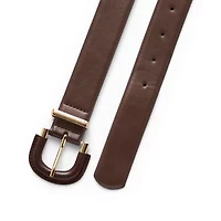 Liz Claiborne Half Covered Womens Belt