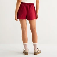 Dr Pepper Womens Mid Rise Juniors Stretch Fabric Pull-On Short