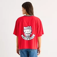 Hello Kitty Jersey Womens Juniors Short Sleeve