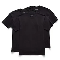 Stafford Heavyweight Cotton Mens 3 Pack Short Sleeve Crew Neck T-Shirt