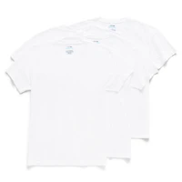 Stafford Dry + Cool Mens 4 Pack Short Sleeve Crew Neck Moisture Wicking T-Shirt