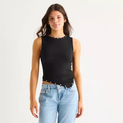 Forever 21 Womens Juniors Short Sleeve Tank Top