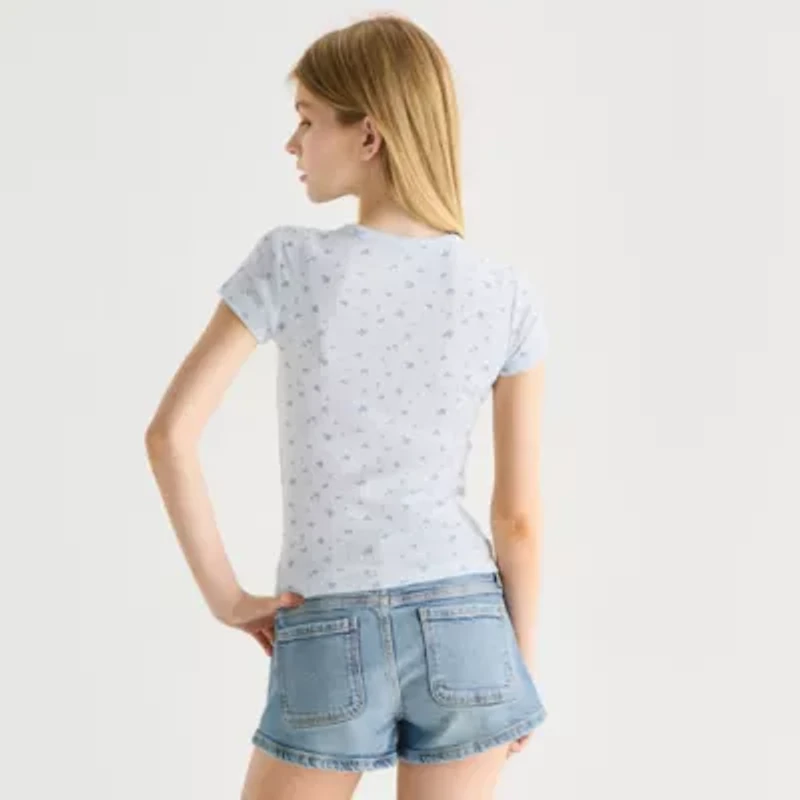Arizona Baby Womens Crew Neck Short Sleeve T-Shirt