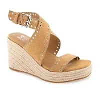 Rebecca Minkoff Womens Gemma Wedge Sandals