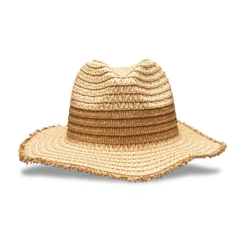 JS Jessica Simpson Straw Womens Panama Hat
