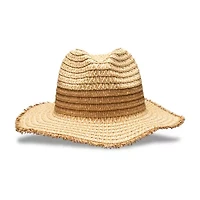 JS Jessica Simpson Straw Womens Panama Hat