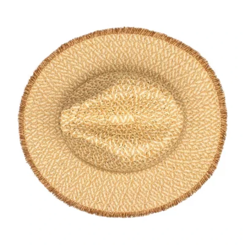 JS Jessica Simpson Straw Womens Panama Hat