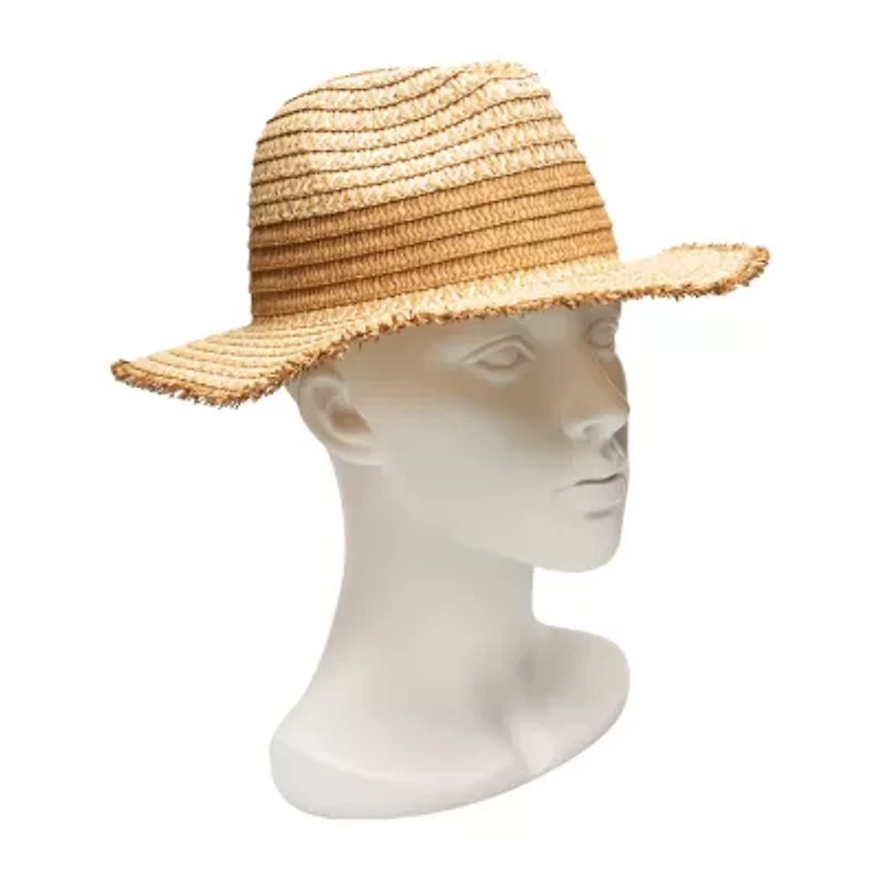 JS Jessica Simpson Straw Womens Panama Hat