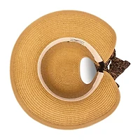 JS Jessica Simpson Floral Womens Floppy Hat