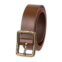 Levi's® Hammered Square Centerbar Buckle, Casual Belt, Genuine Leather Womens Belt