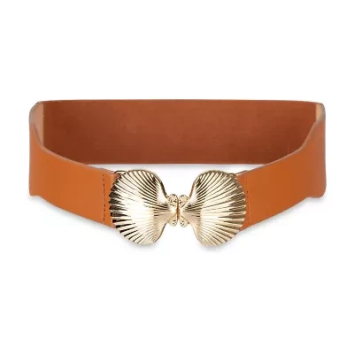 JS Jessica Simpson Skinny Elastic Stretch Waist Womens Belt