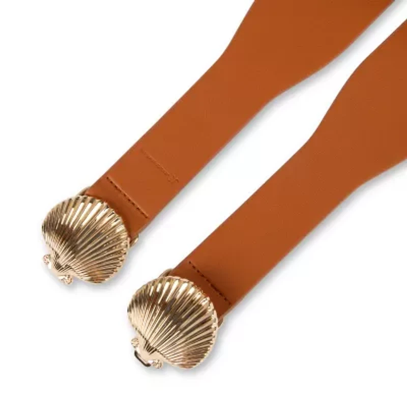 JS Jessica Simpson Skinny Elastic Stretch Waist Womens Belt