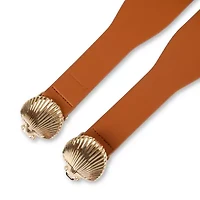 JS Jessica Simpson Skinny Elastic Stretch Waist Womens Belt