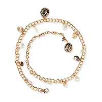 JS Jessica Simpson Shell Charm Chain Womens Belt