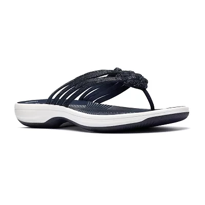 Clarks Cloudsteppers Womens Breeze Gem Flip-Flops
