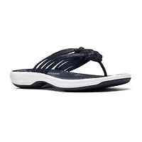 Clarks Cloudsteppers Womens Breeze Gem Flip-Flops