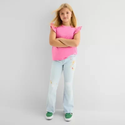 Vanilla Star Big Kid Girls Flare Leg Jean