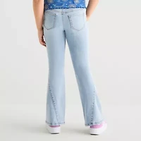 Vanilla Star Big Kid Girls High Rise Flare Leg Jean