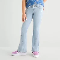 Vanilla Star Big Kid Girls High Rise Flare Leg Jean