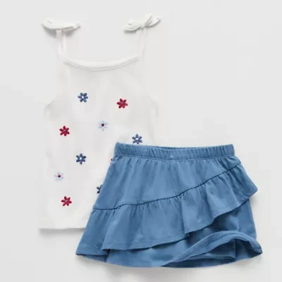 Okie Dokie Toddler & Little Girls 2-pc. Skort Set
