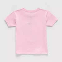 Little & Big Kid Girls Crew Neck Short Sleeve Hello Kitty Graphic T-Shirt