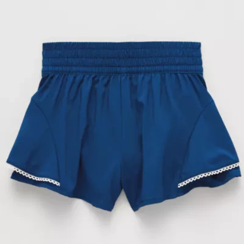 Xersion Little & Big Kid Girls Moisture Wicking Pull-On Short