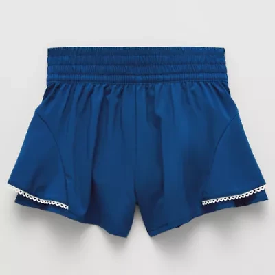 Xersion Little & Big Kid Girls Moisture Wicking Pull-On Short