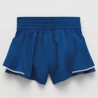 Xersion Little & Big Kid Girls Moisture Wicking Pull-On Short