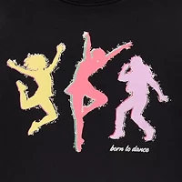 Xersion Little & Big Kid Girls Crew Neck Short Sleeve Regular Fit Graphic T-Shirt