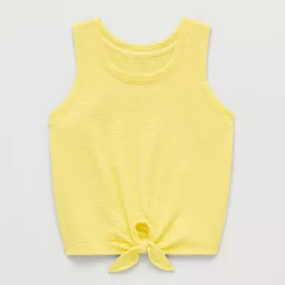 Xersion Girls Round Neck Sleeveless Active Tank Top