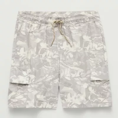 Thereabouts Cargo Little & Big Kid Boys Moisture Wicking Adaptive Easy-on + Easy-off Seated Wear Hybrid Short