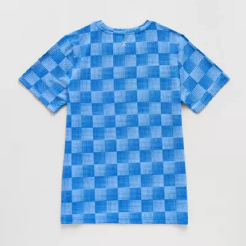 Xersion Little & Big Kid Boys Crew Neck Short Sleeve Moisture Wicking Active T-Shirt