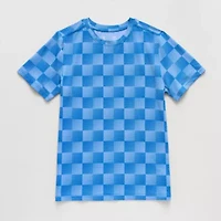 Xersion Little & Big Kid Boys Crew Neck Short Sleeve Moisture Wicking Active T-Shirt
