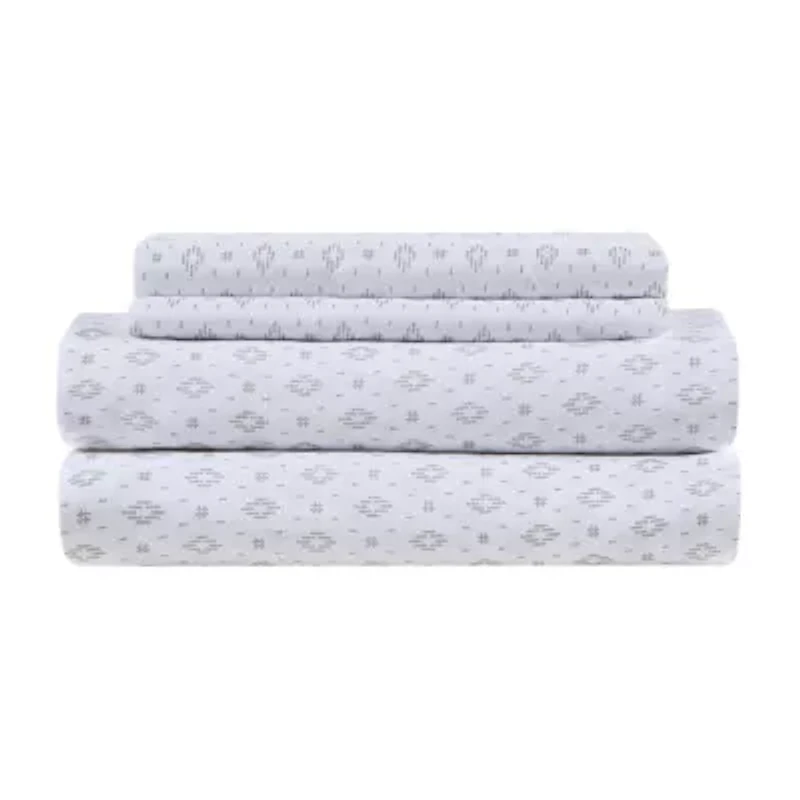 Madison Park Essentials Leena Floral Complete Bedding Set with Sheets