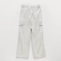 Vanilla Star Big Kid Girls Wide Leg Cargo Pant