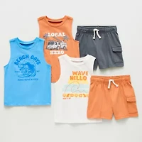 Okie Dokie Toddler & Little Boys 5-pc. Short Set