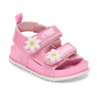 First Steps By Stepping Stones Girls Footbed Sandals