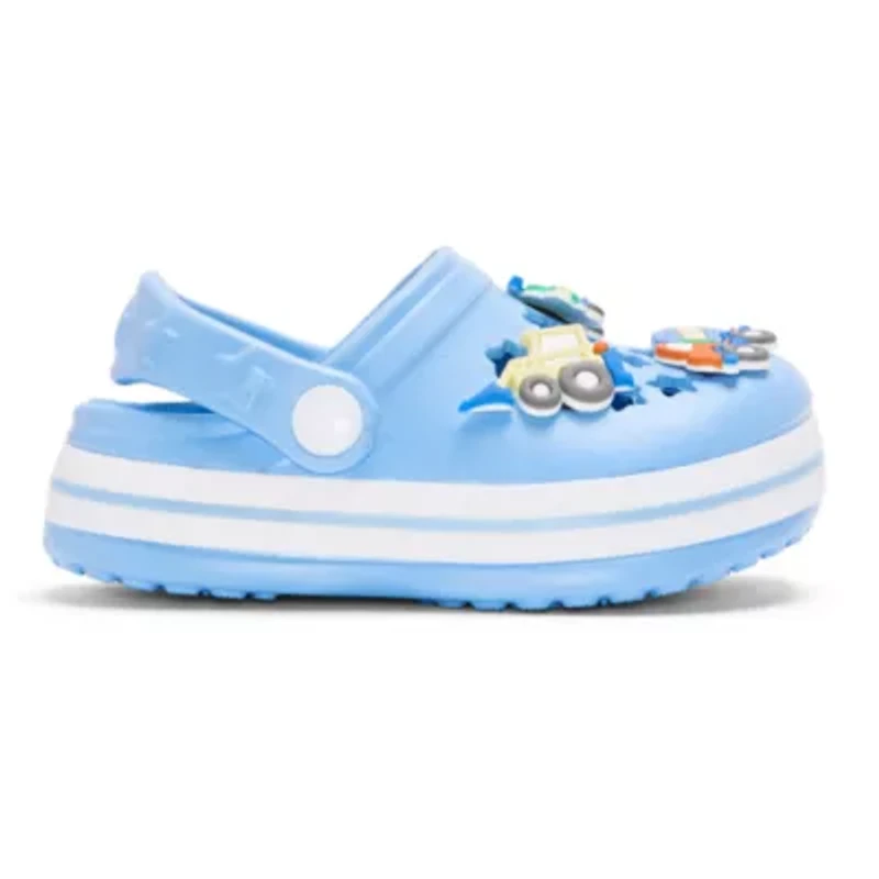 First Steps By Stepping Stones Infant Boys Slide Sandals