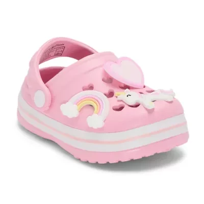 First Steps By Stepping Stones Infant Girls Slide Sandals