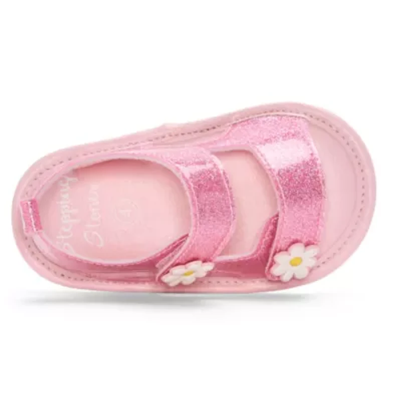 First Steps By Stepping Stones Infant Girls Strap Sandals