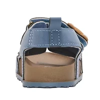 First Steps By Stepping Stones Boys Footbed Sandals