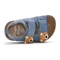 First Steps By Stepping Stones Boys Footbed Sandals